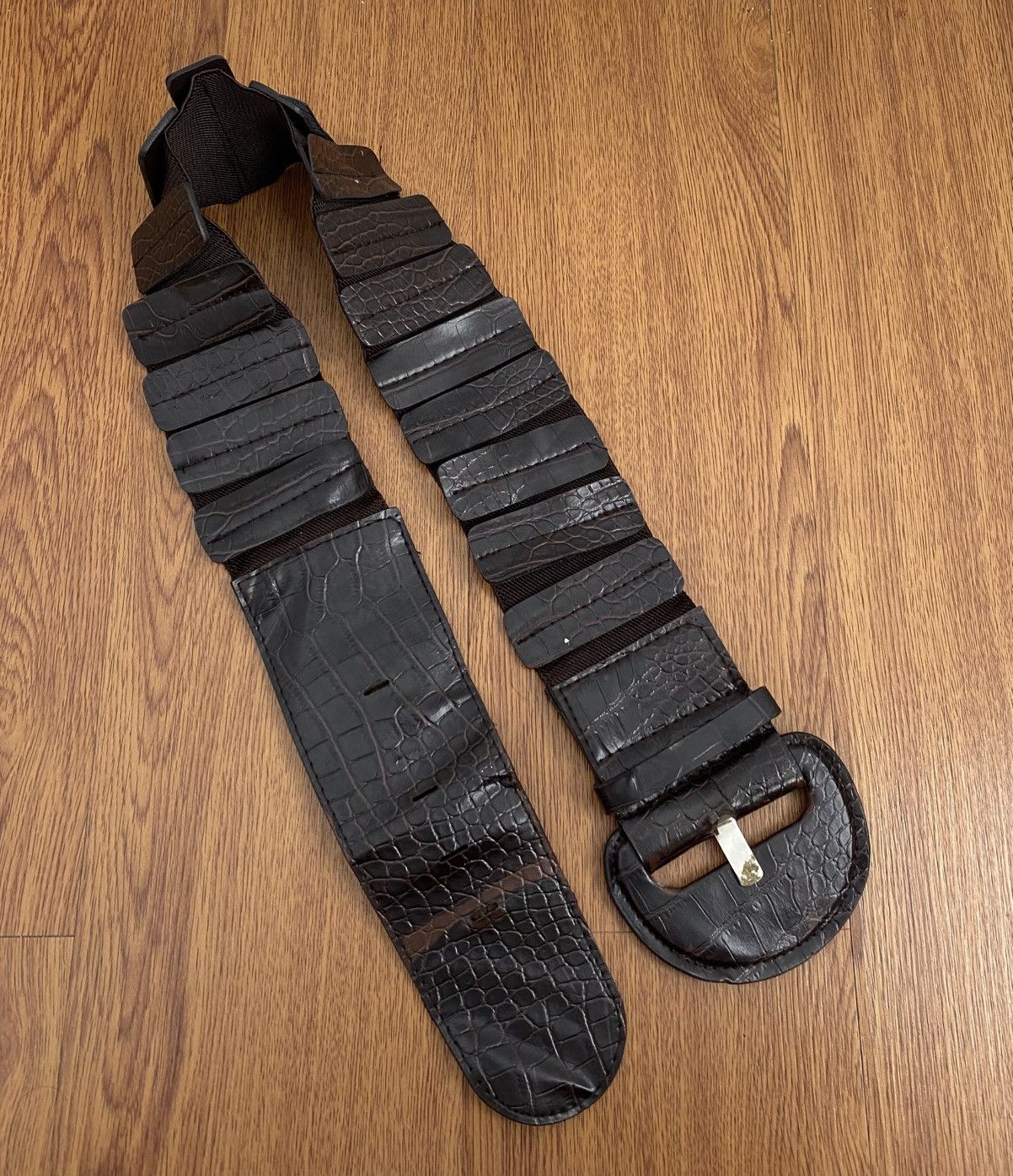 小物 JUNYA WATANABE Crocodile Embossed  Belt JUNYA WATANABE Crocodile Embossed Belt