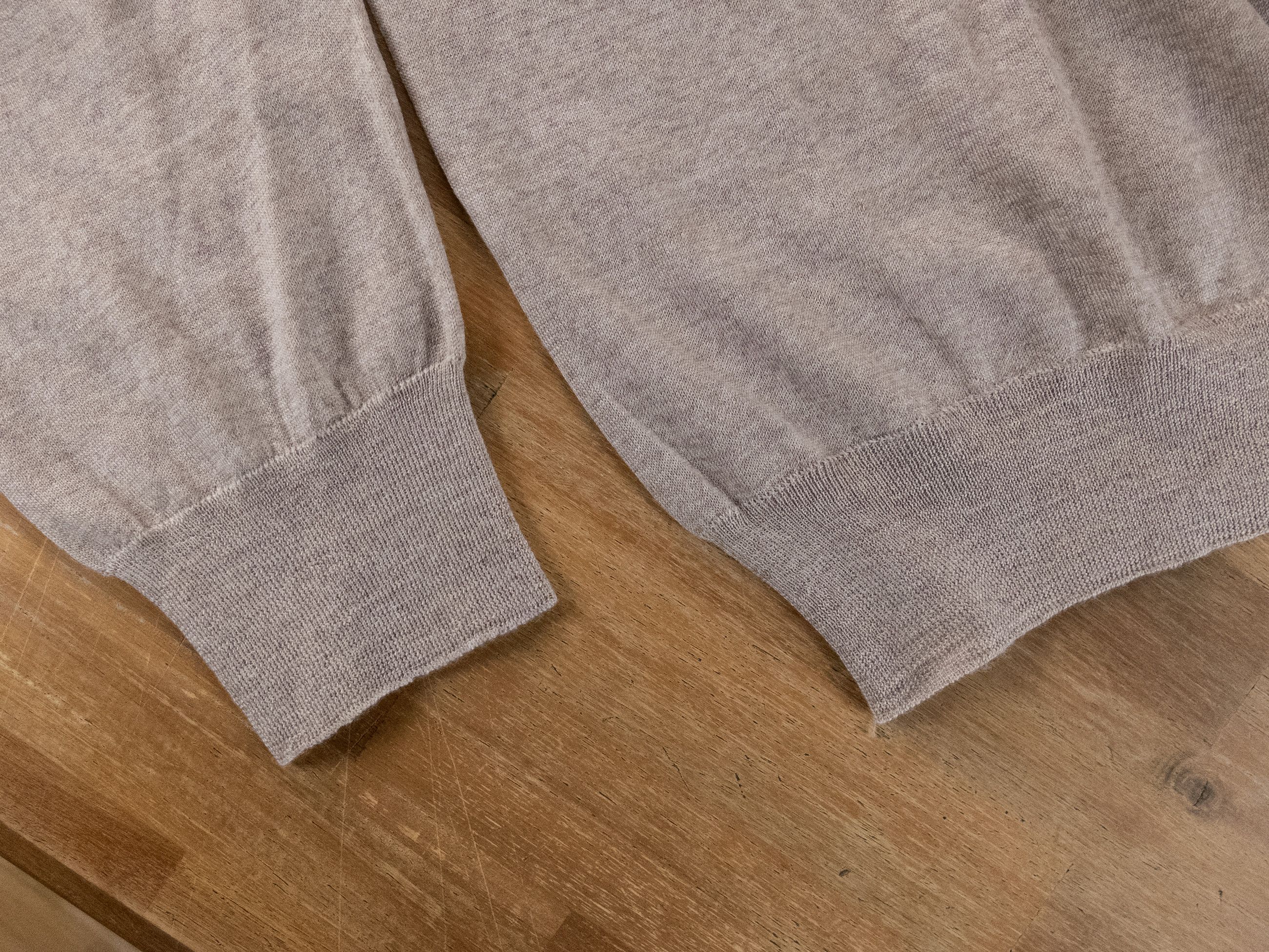 Gran Sasso GRAN SASSO beige crewneck wool sweater Size 56 / 3XL Size US XXL / EU 58 / 5 - 3 Thumbnail
