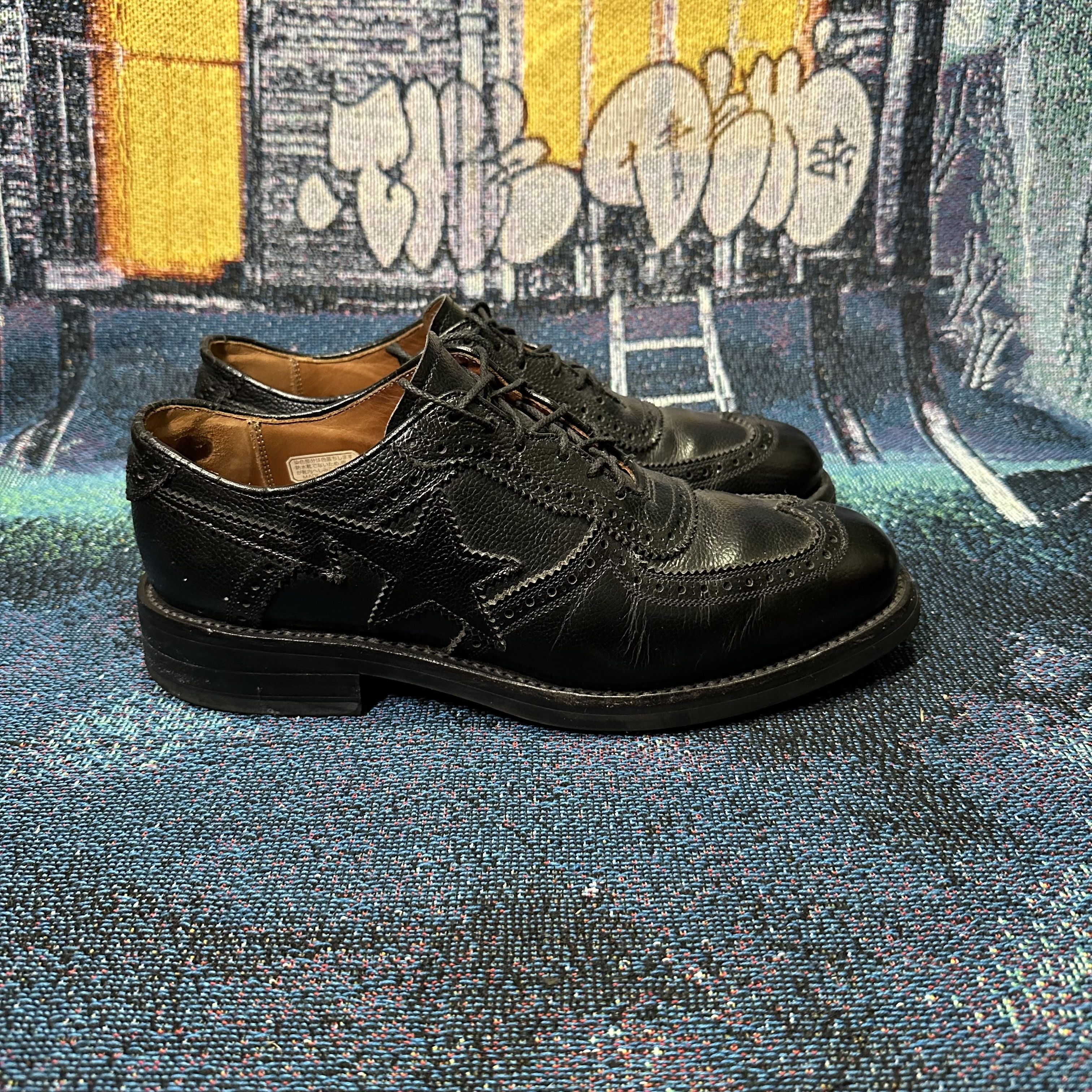 Bape Bape Mr. A Bathing Ape x Regal Wingtip Leather Dress Shoes Size US 8.5 / EU 41-42 - 1 Thumbnail
