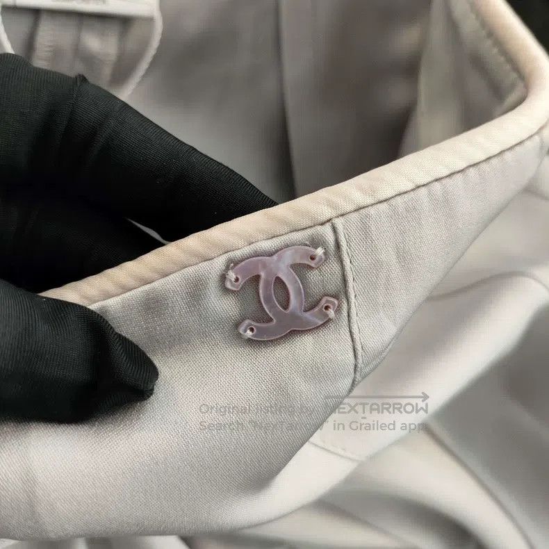 Chanel Chanel Gray pleated shorts Size 25" / US 0 / IT 36 - 2 Thumbnail