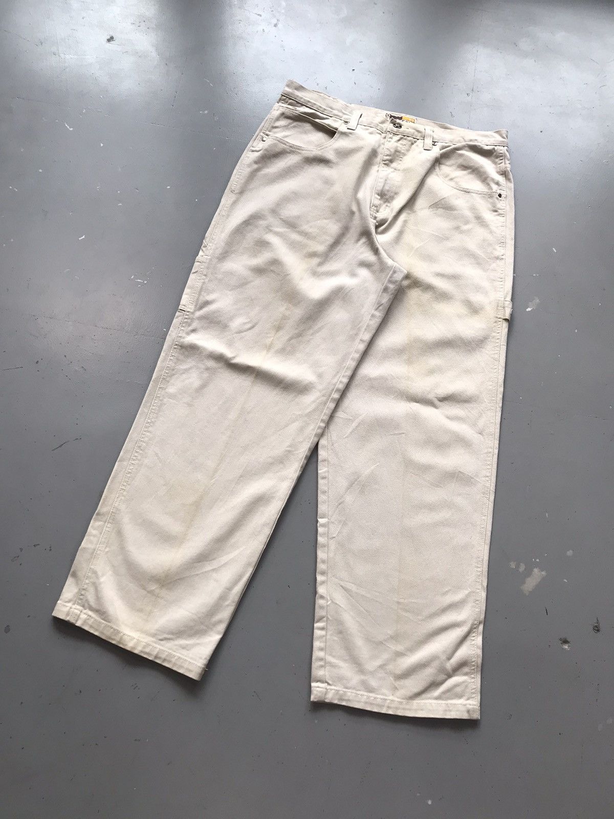 Southpole × Vintage Vintage Southpole brown yellow tab baggy fit denim Size US 38 / EU 54 - 3 Thumbnail