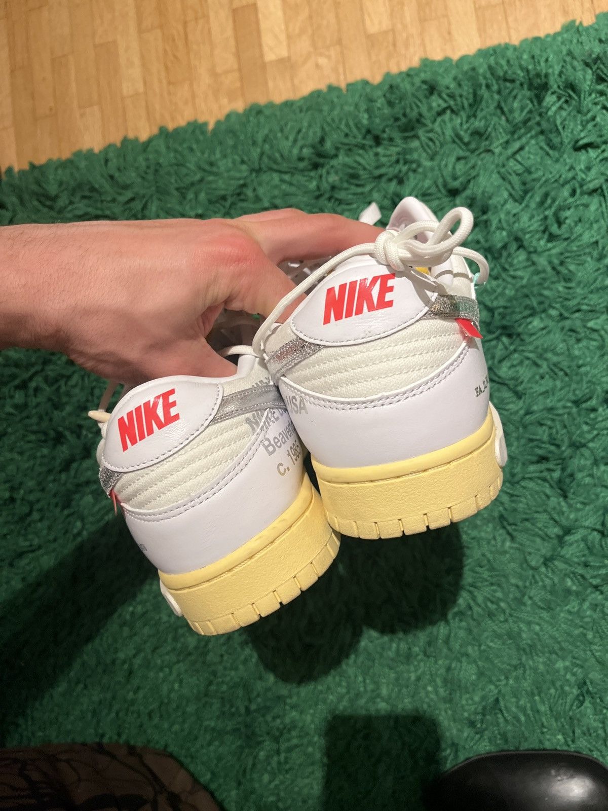 Nike Nike Dunk Off-White Lot 1 Size US 11 / EU 44 - 5 Thumbnail