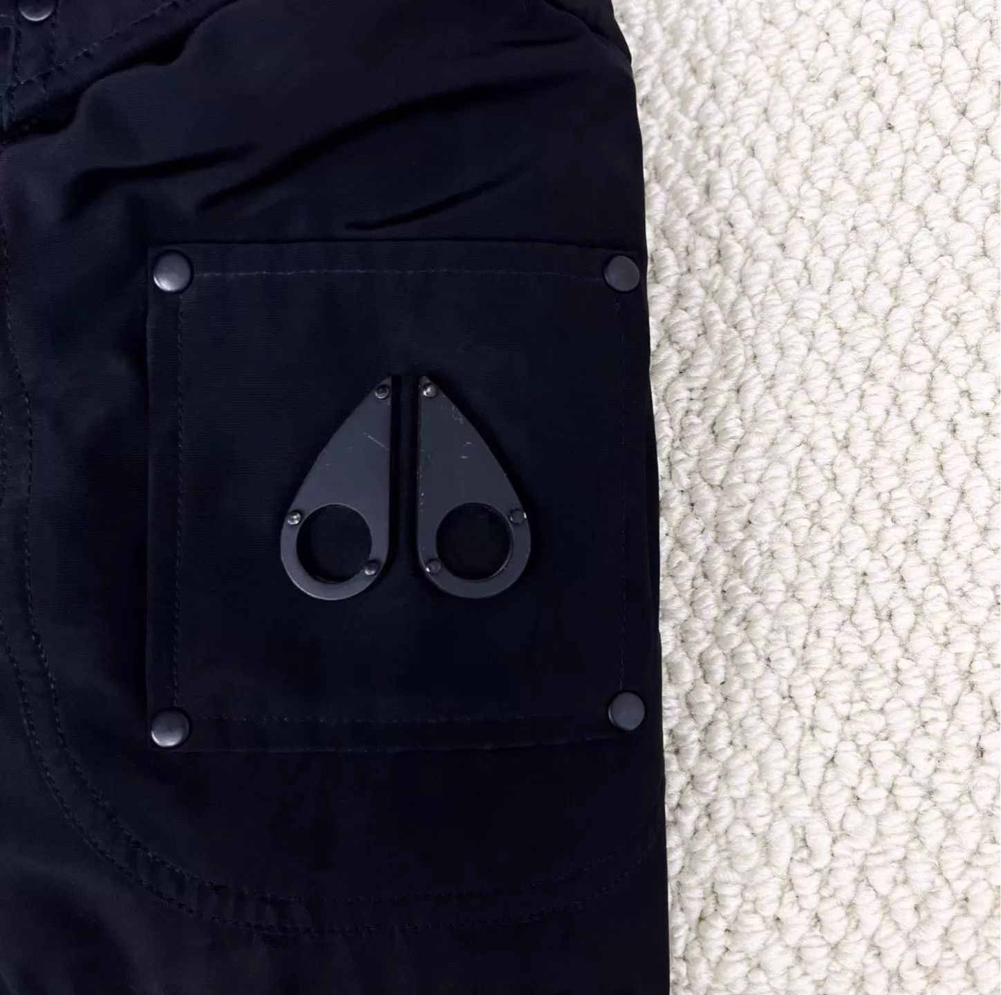 Moose Knuckles Moose Knuckles Black Scissor Logo Fur Collar OS XS Size XS / US 0-2 / IT 36-38 - 5 Thumbnail