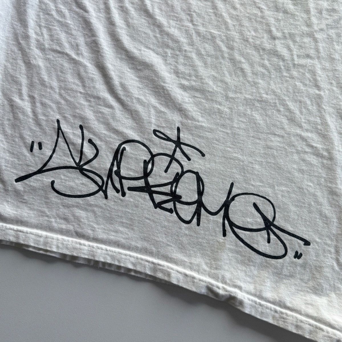 IRAK × Supreme FW22 Supreme x IRAK Cast Tee 'White' Size XL Size US XL / EU 56 / 4 - 5 Thumbnail