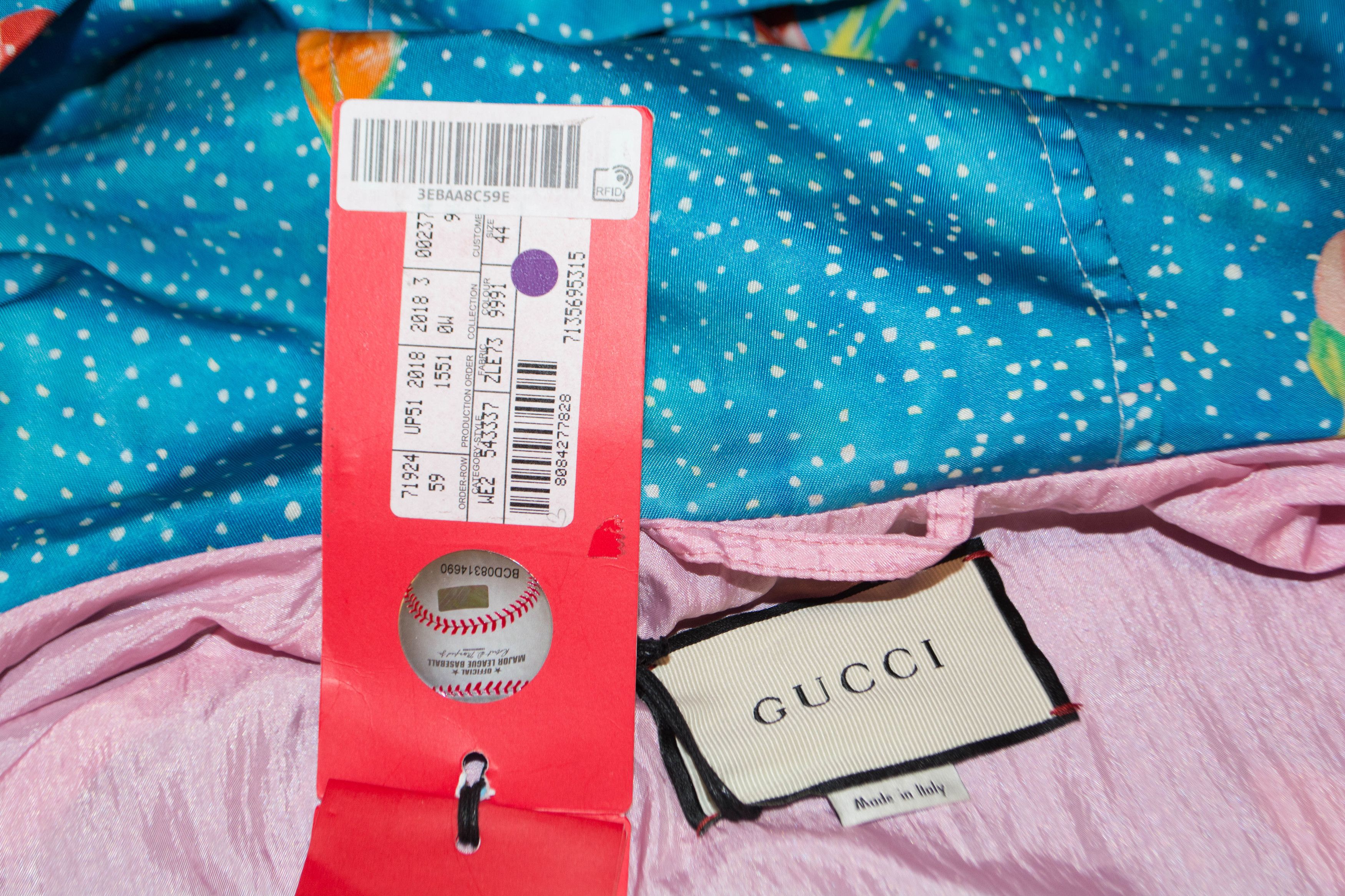Gucci Chikae Ide Floral Jacket windbreaker | LA Dodgers Size US S / EU 44-46 / 1 - 11 Thumbnail