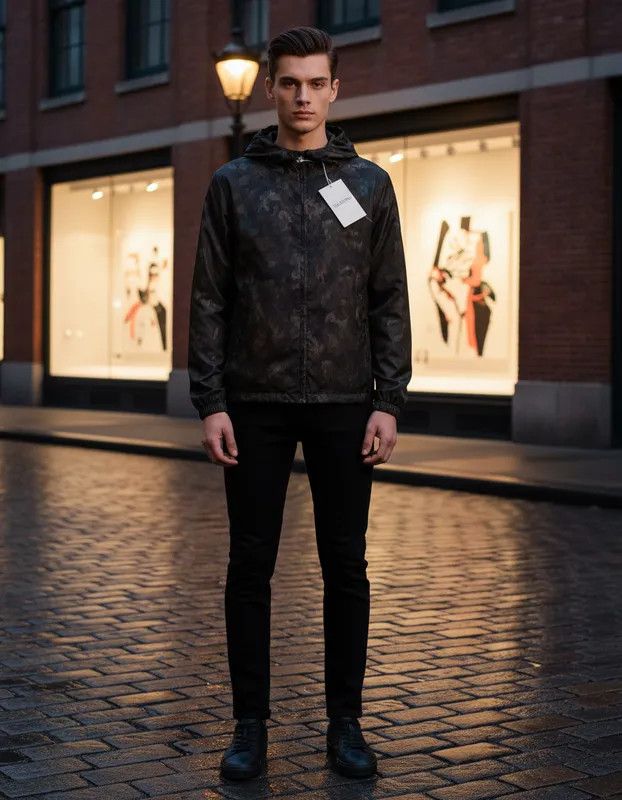 Valentino Valentino camo windbreaker L - Fashionella Size US L / EU 52-54 / 3 - 4 Thumbnail