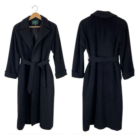Lauren Ralph Lauren Ralph Lauren LRL Camel Hair Robe Style Wrap Coat Women’s 4 B Size S / US 4 / IT 40 - 2 Thumbnail