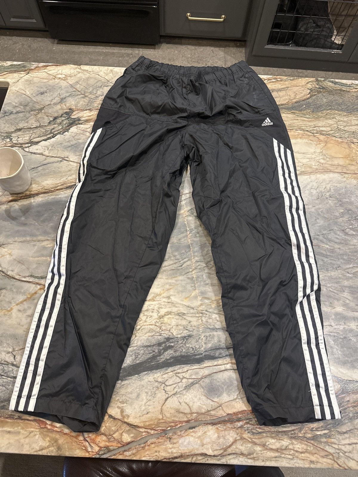 Adidas Vintage Adidas track pants Size US 33 - 1 Thumbnail