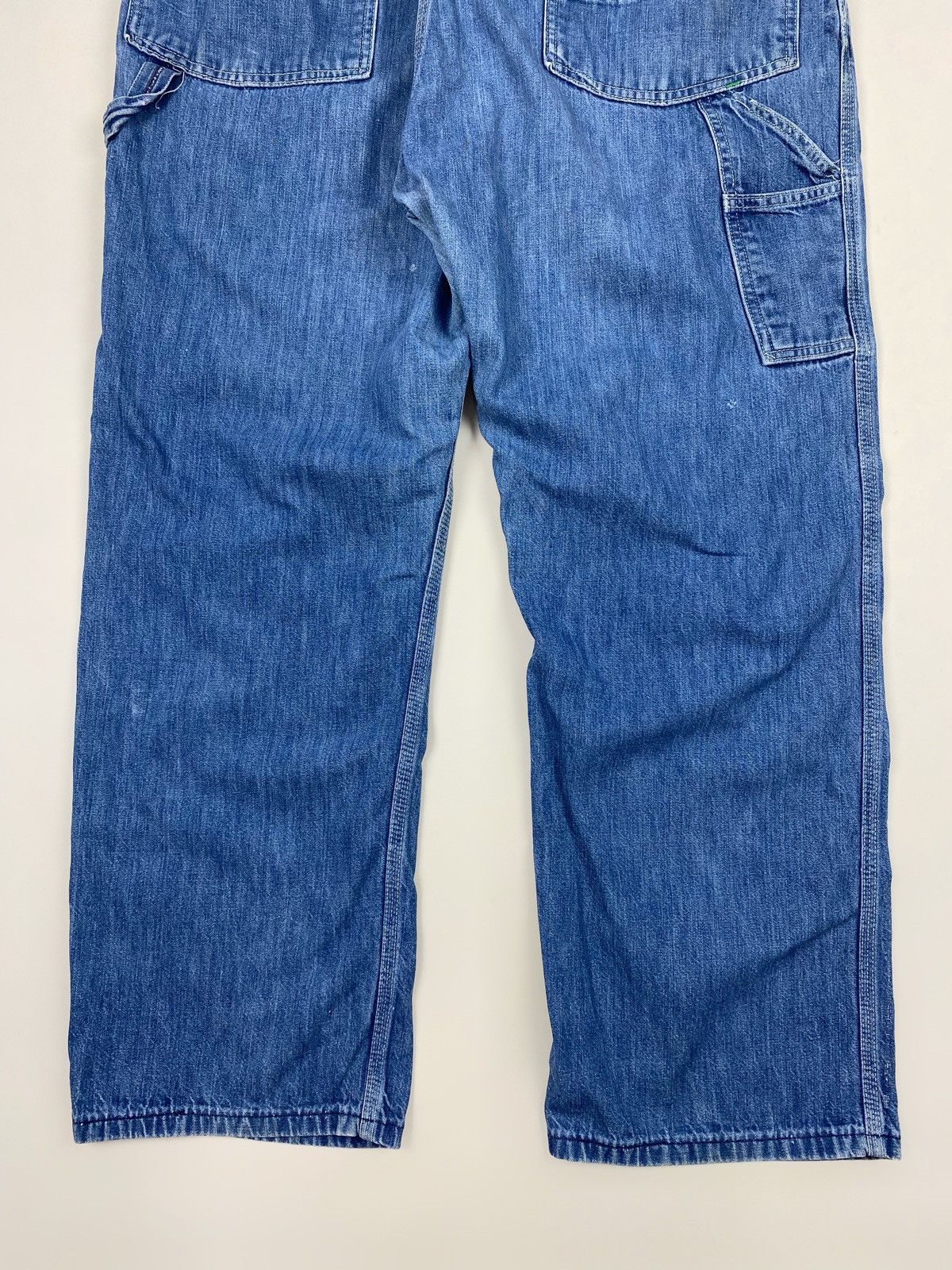 Vintage 1980’s Vintage Big Smith Blue Denim Bib Overalls Size US 34 / EU 50 - 18 Thumbnail
