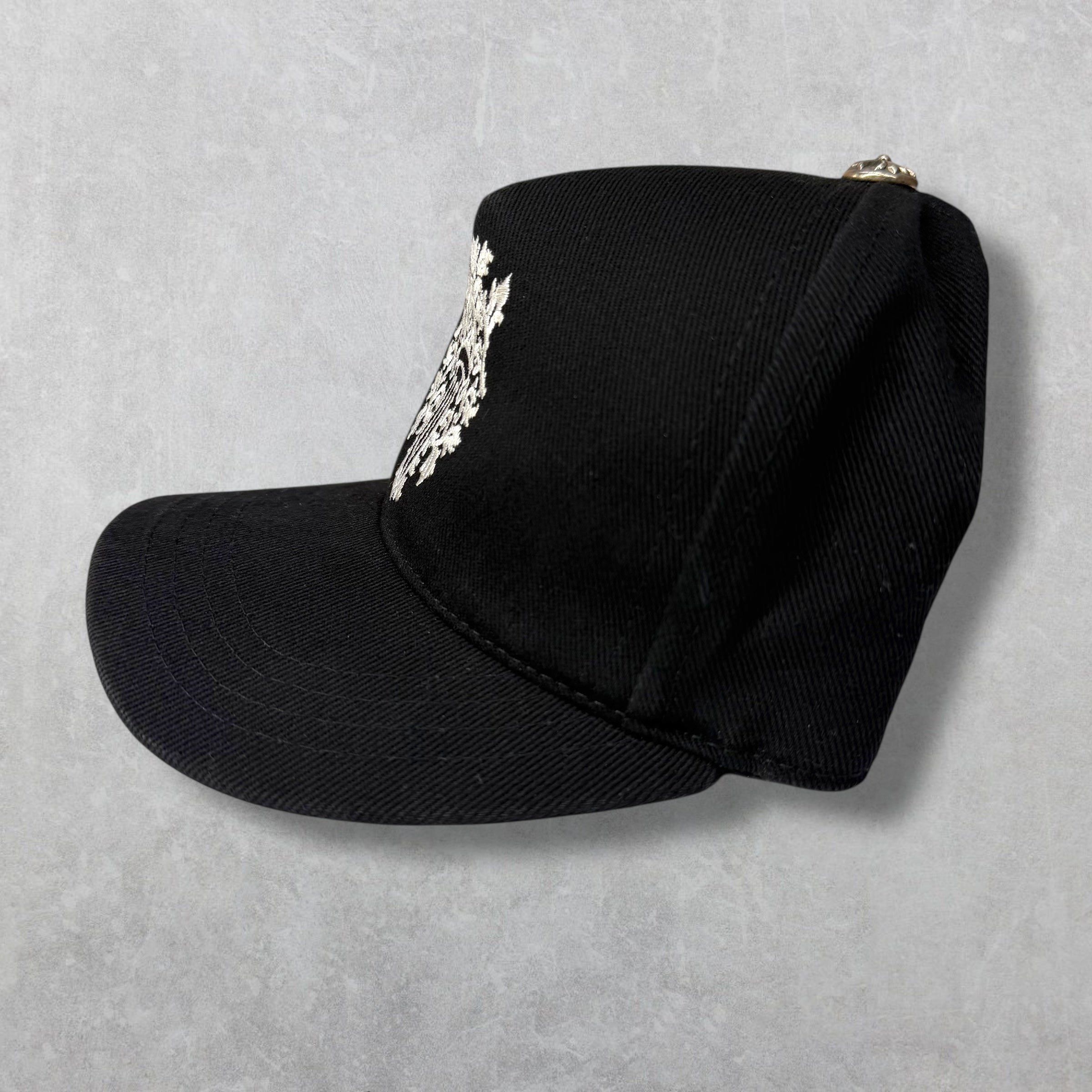 Chrome Hearts Chrome Hearts Dagger Denim Baseball Hat Size ONE SIZE - 3 Thumbnail