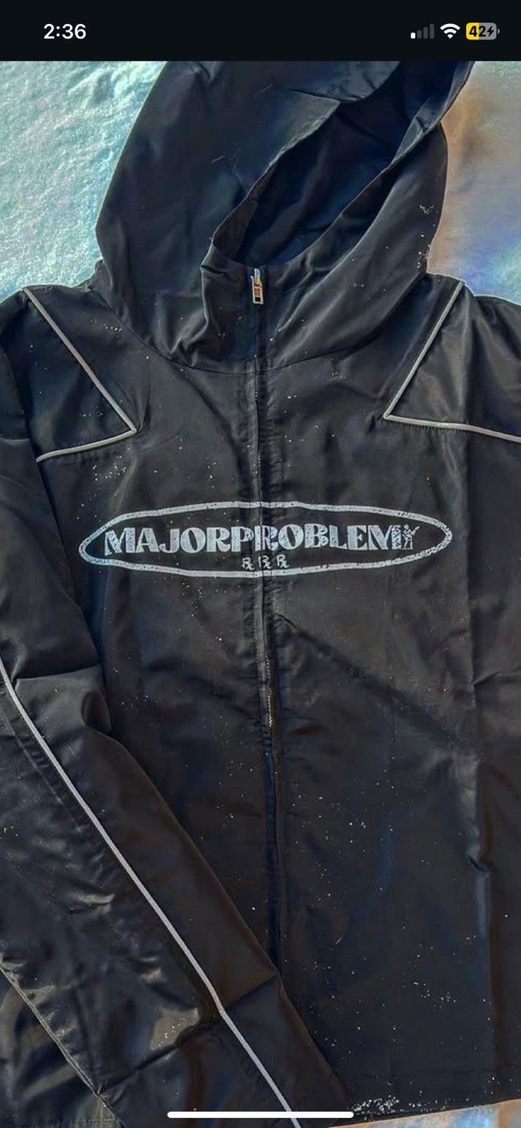 Other MAJORPROBLEM wind breaker track suit 2 piece(Reflective) Size US M / EU 48-50 / 2 - 1 Thumbnail