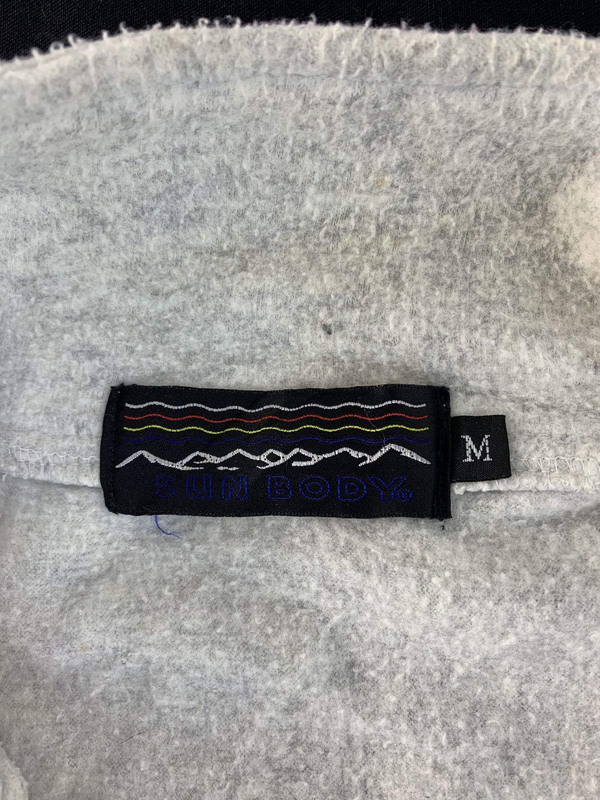 Japanese Brand Sun Body Half Zip Small S Logo Style Sweatshirt Size US L / EU 52-54 / 3 - 5 Thumbnail