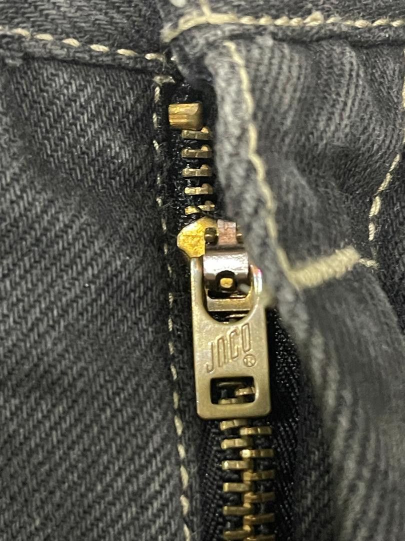 JNCO 🔥 STEAL!! REAL JNCO CROSS JEANS BAGGY PANTS Size US 31 - 9 Thumbnail