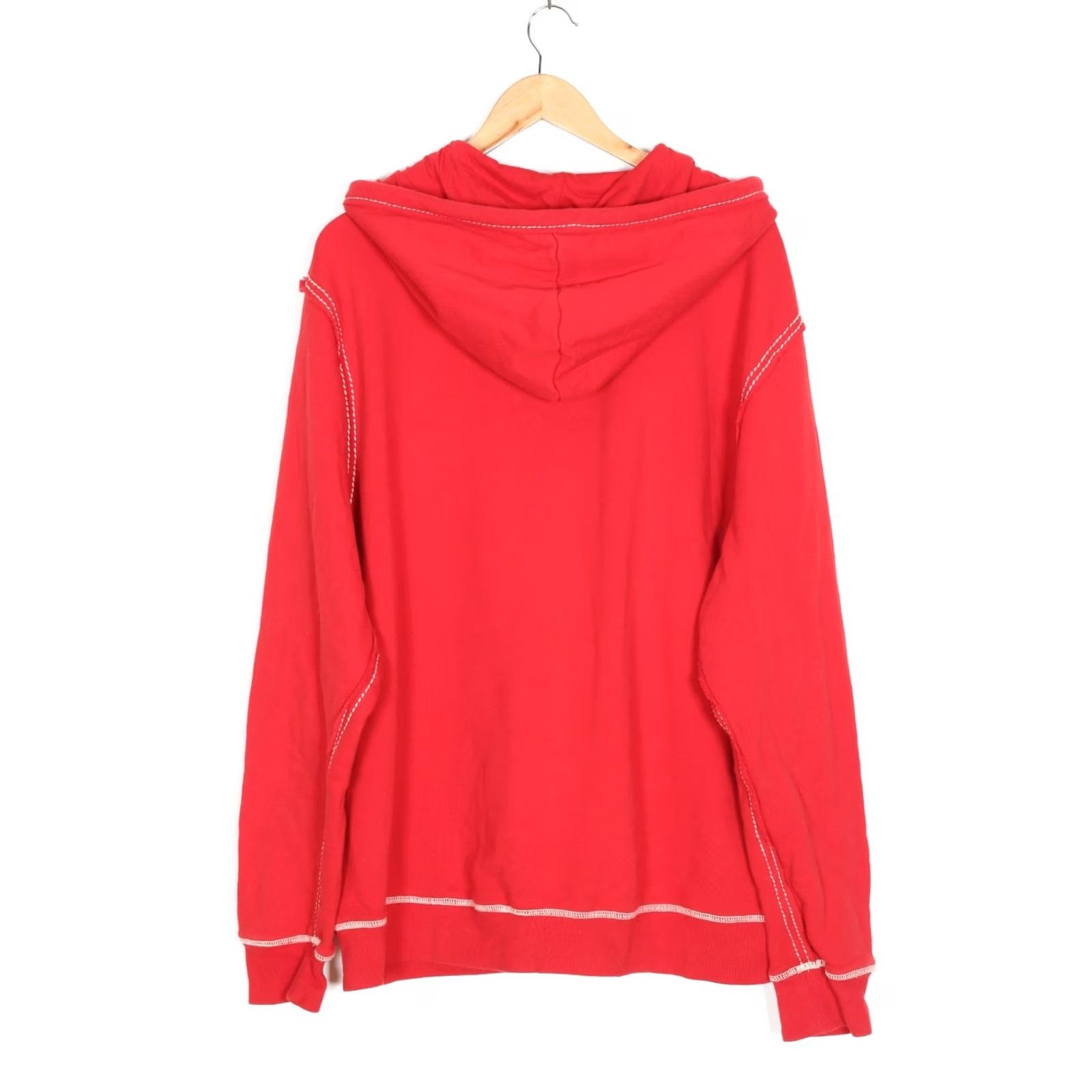 True Religion TRUE RELIGION Full Zip Hoodie Sweatshirt Men 3XL Red VR3546 Size US XXL / EU 58 / 5 - 3 Thumbnail
