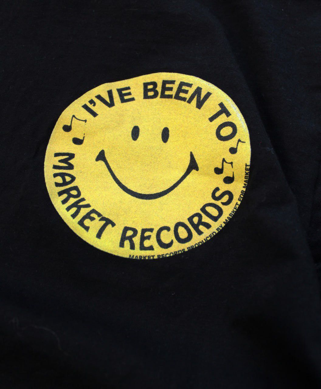 Market 🔥 Market Records x Smiley Graphic Art Afterhours T Shirt Y2K Size US L / EU 52-54 / 3 - 4 Thumbnail