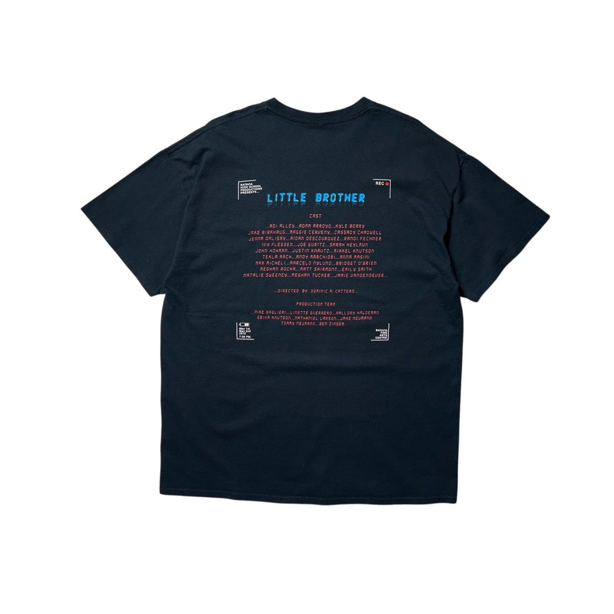 Vintage Little Brother Horror Movie T-Shirt /Y2K Size US XL / EU 56 / 4 - 2 Thumbnail