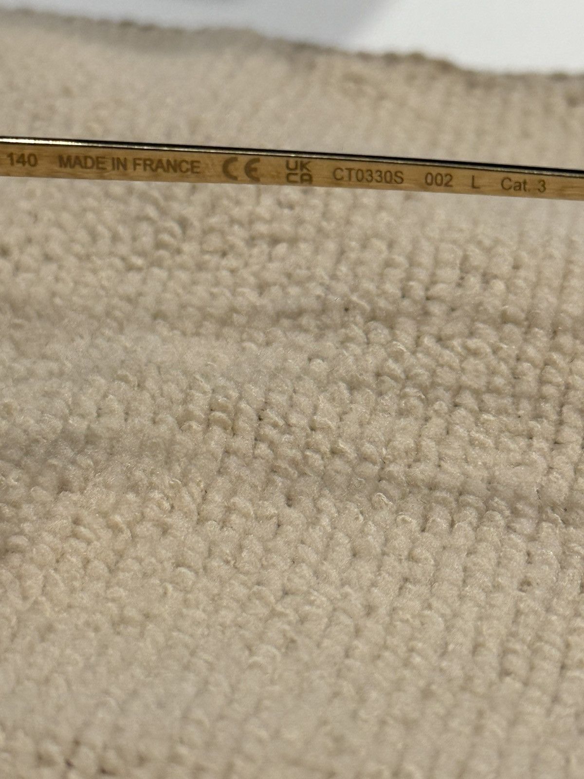 Cartier Cartier Glasses CT0330S Big C Cartier Size ONE SIZE - 13 Thumbnail