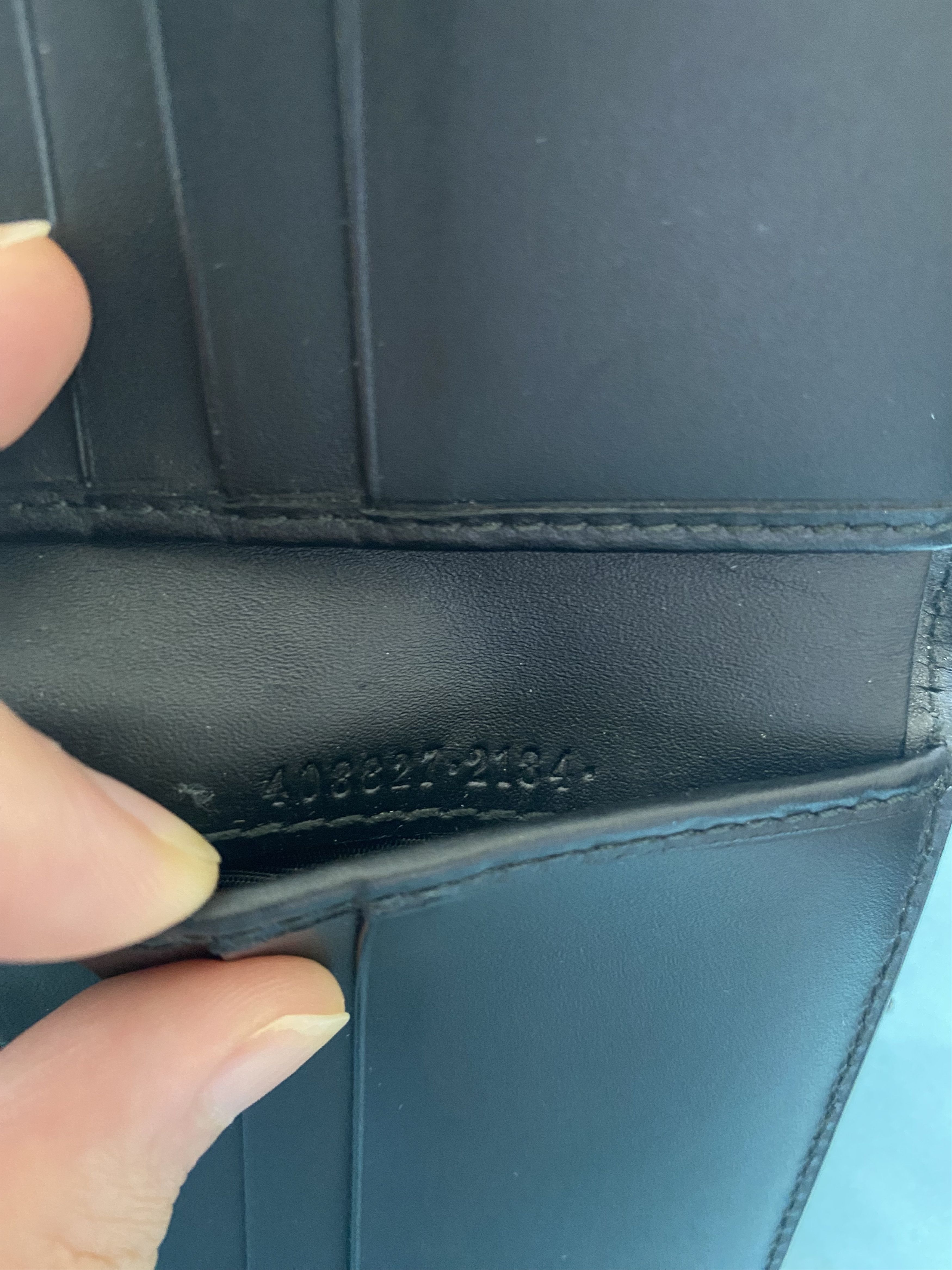 Gucci Gucci Bifold Wallet GG Supreme Web Black Size ONE SIZE - 4 Thumbnail