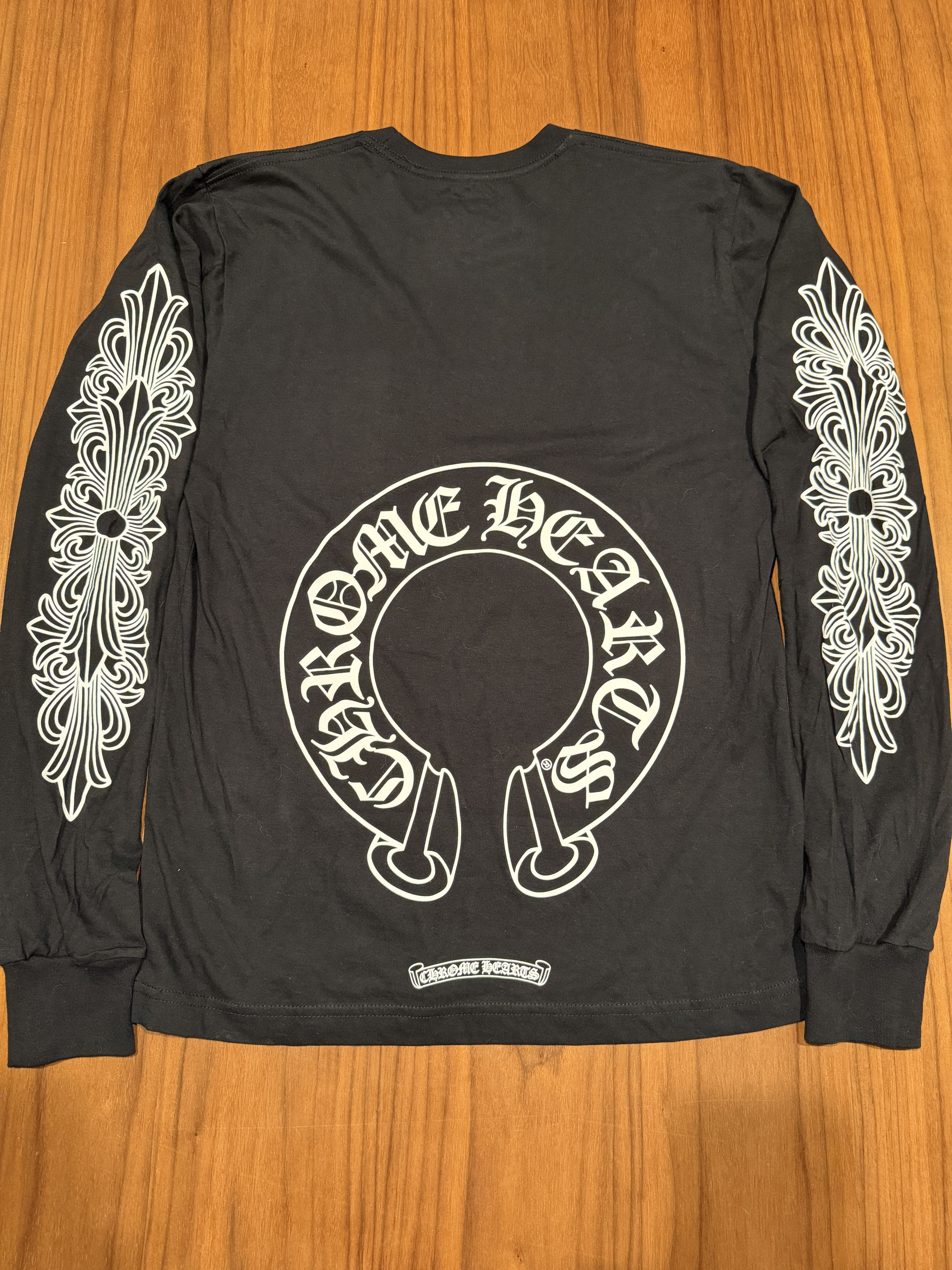 Chrome Hearts 🔥🔥Vtg CHROME HEARTS T Shirt 90s Longsleeve Belton