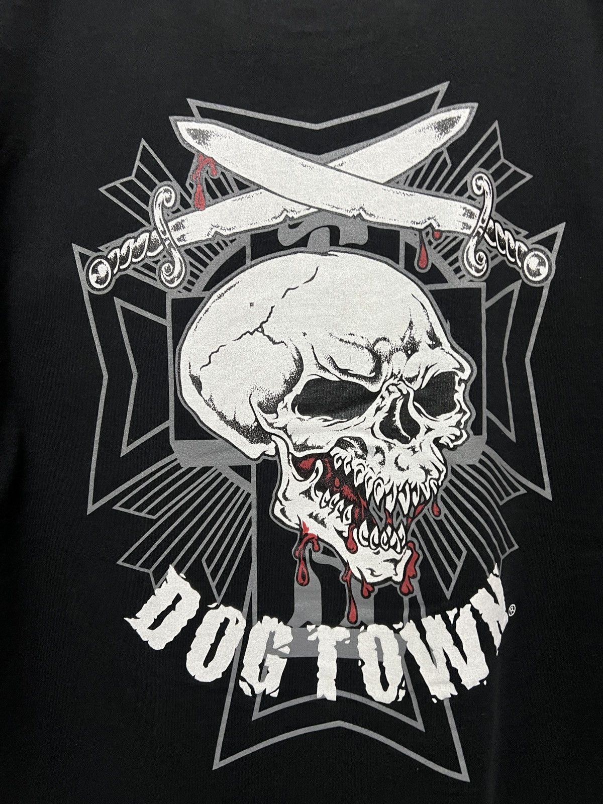 Dogtown Vintage Dogtown Black Dragon “Cross & Skull” Tee XL Size US XL / EU 56 / 4 - 7 Thumbnail
