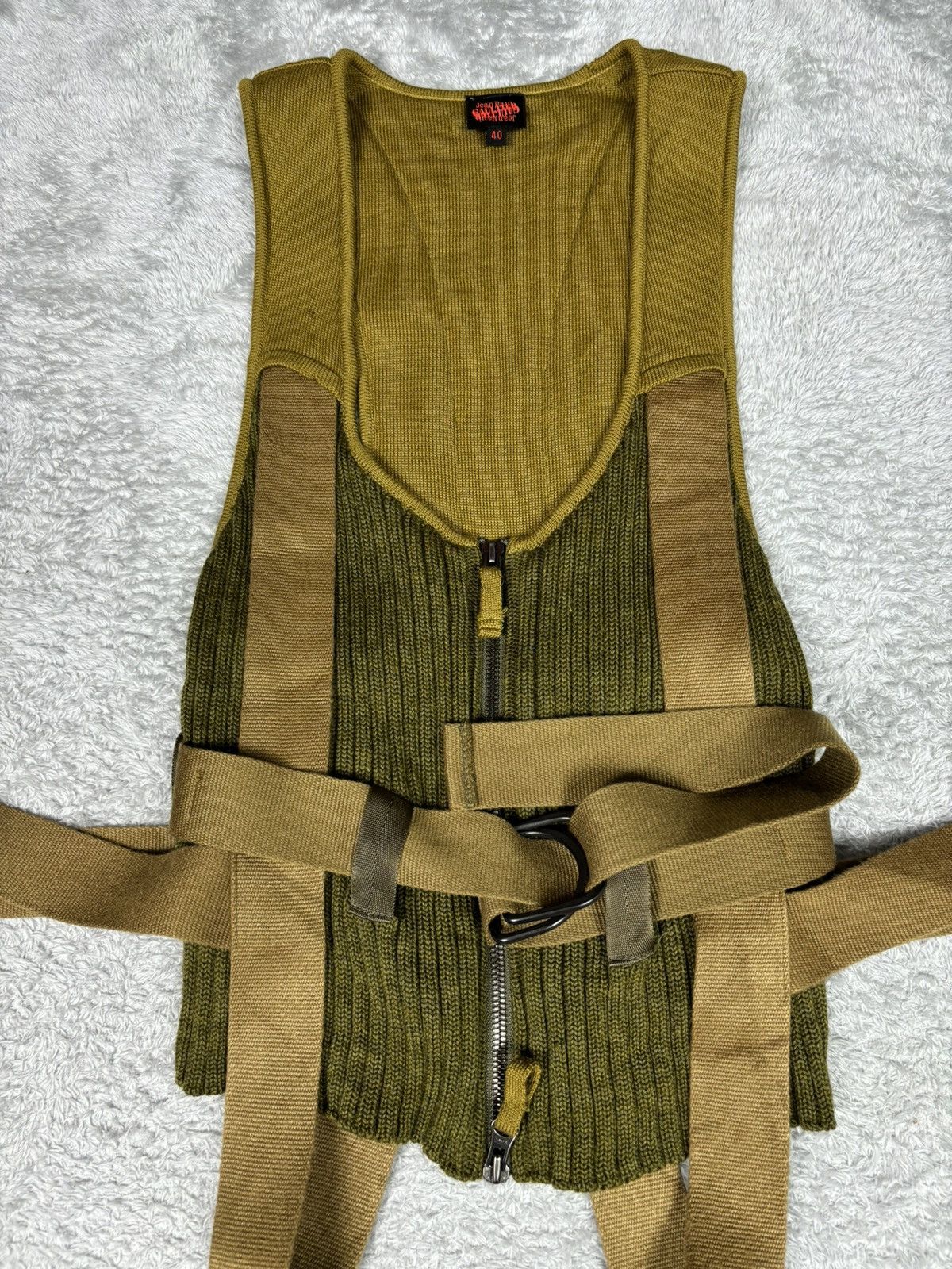 Jean Paul Gaultier Jean Paul Gaultier Bondage Parachut Vest. J0138 Size US S / EU 44-46 / 1 - 3 Thumbnail
