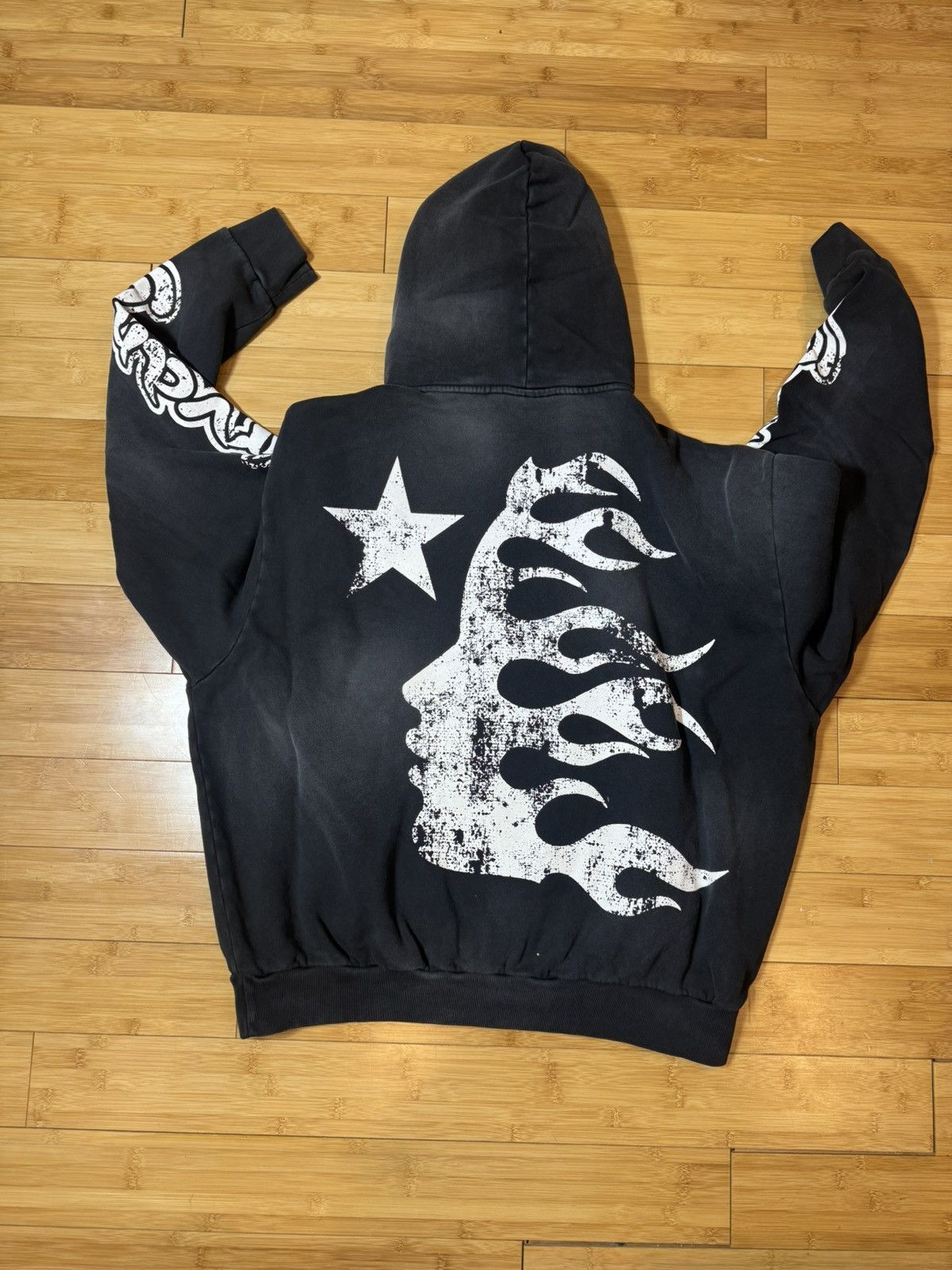 HELLSTAR Hellstar Yoga Remix Hoodie - Size XL 100% AUTHENTIC Size US XL / EU 56 / 4 - 4 Thumbnail