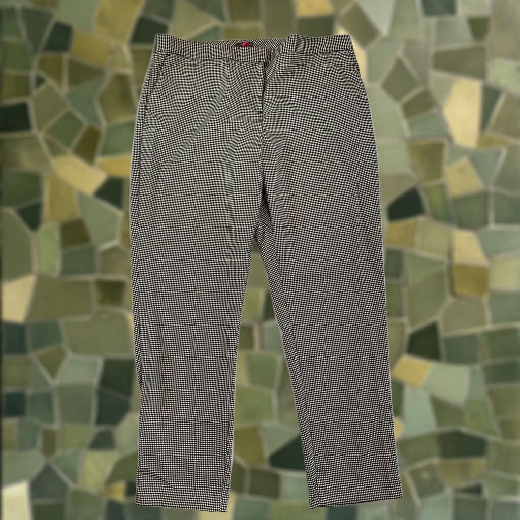 Vince Camuto Vince Camuto Pants Women 14 Houndstooth Dress Pants Workwear Office Business Regular Size 36" / US 14 / IT 50 - 1 Thumbnail