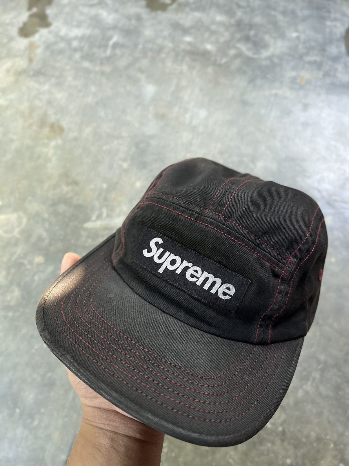 Supreme Supreme Contrast Stitch Camp Cap Size ONE SIZE - 3 Thumbnail