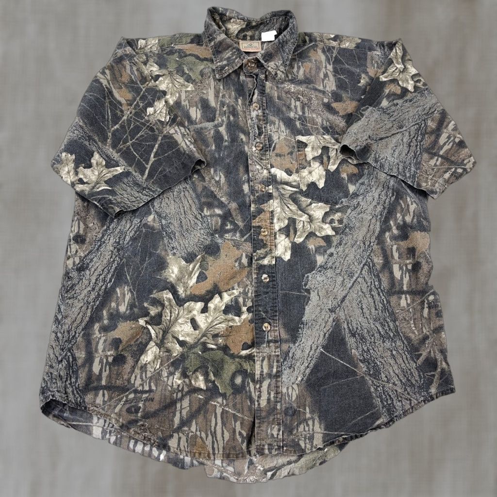 Vintage VINTAGE RedHead Camo Shirt Men XL Button-Up Brown Cotton 90s Hunting Classic Size US XL / EU 56 / 4 - 1 Thumbnail