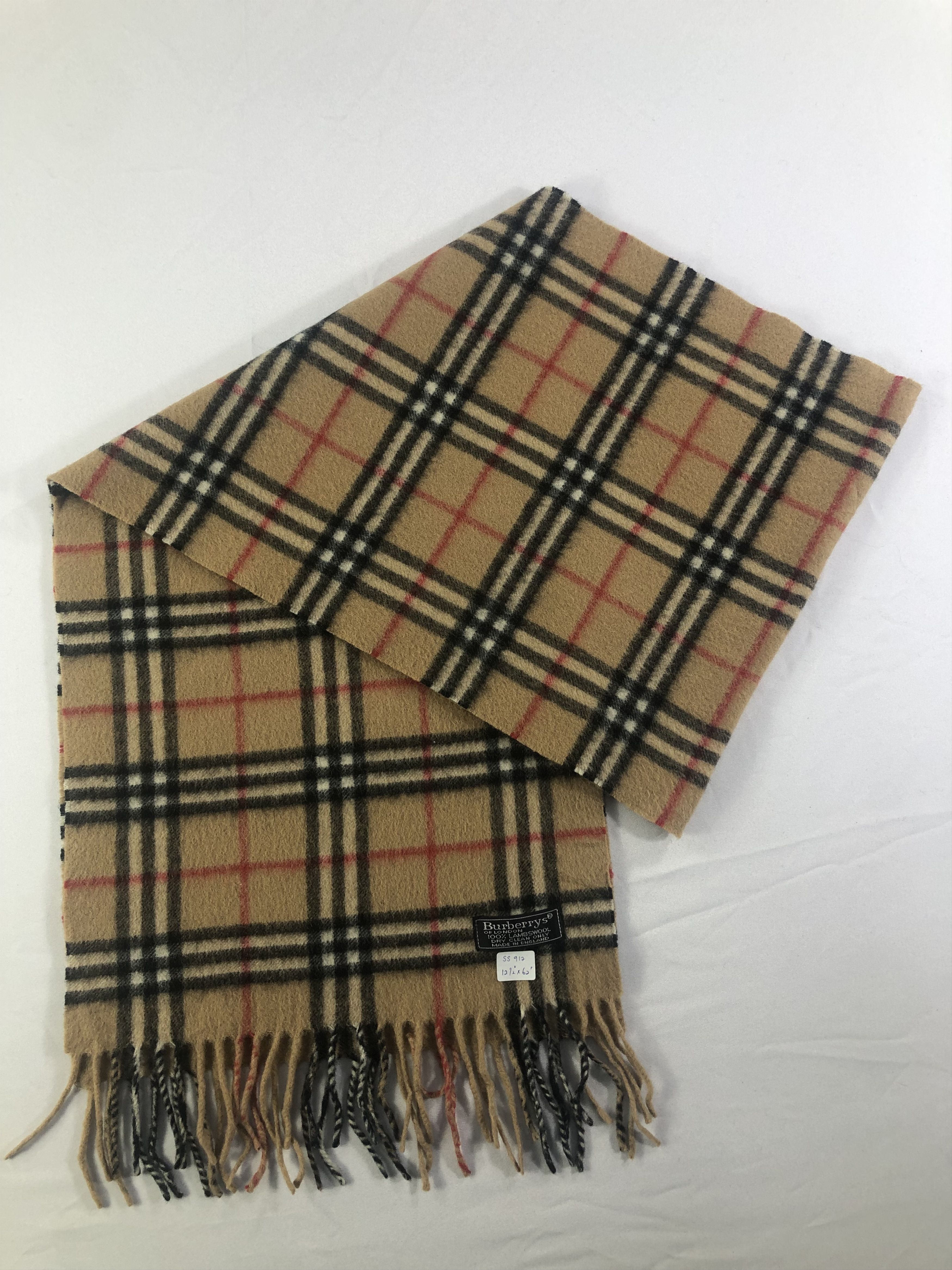 Burberry Burberry Wool Scarf / Muffler / Neckwear Size ONE SIZE - 5 Thumbnail