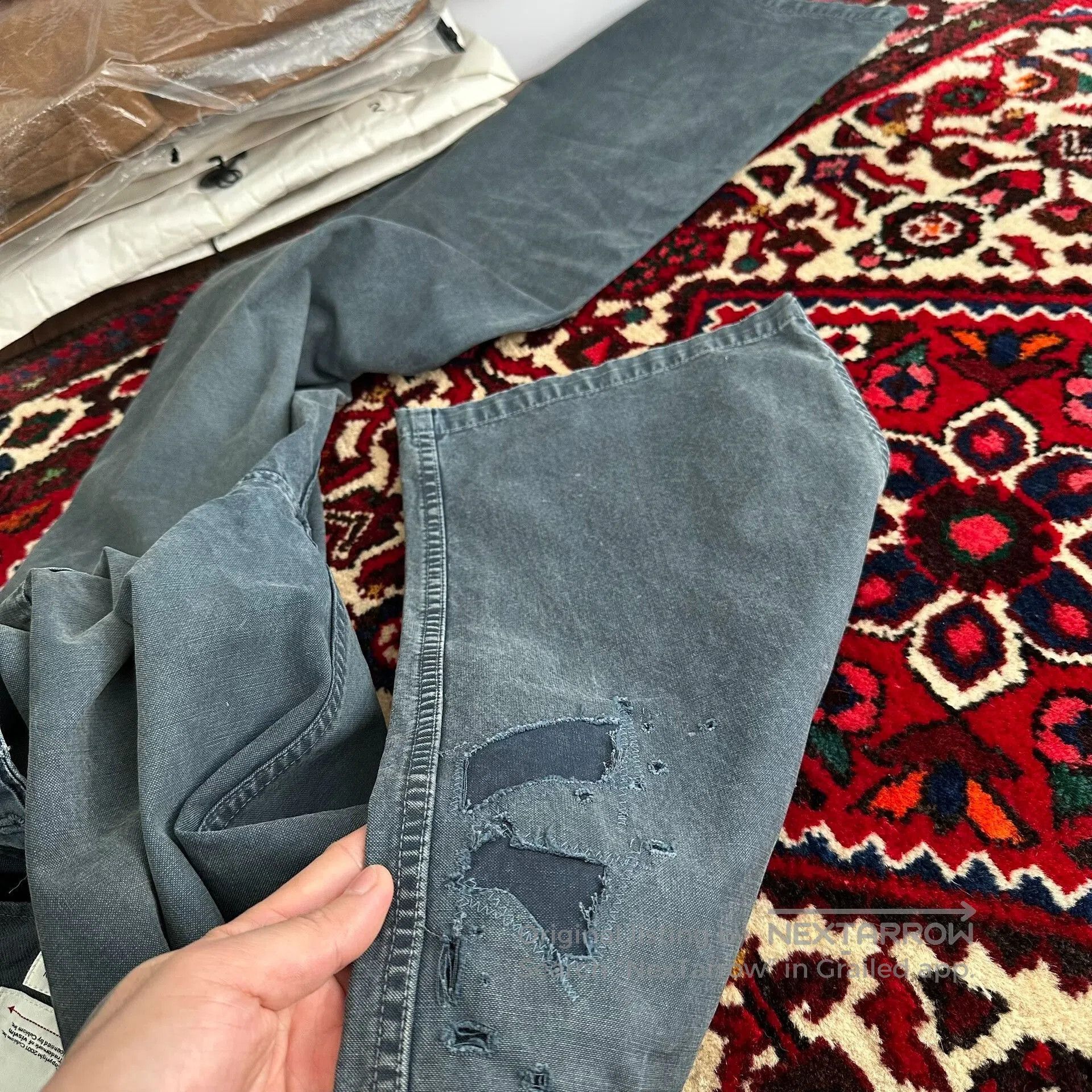 Visvim VISVIM 21SS GIFFORD PANTS DMGD. Size US 26 / EU 42 - 8 Thumbnail