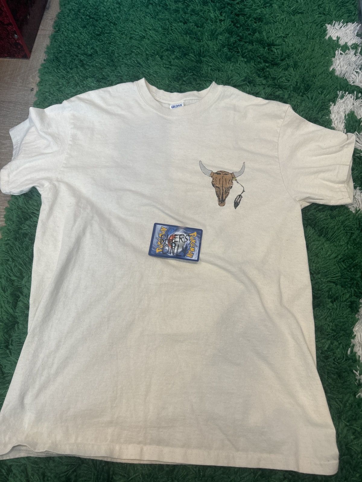 image of Travis Scott Anti Tour Rodeo Longhorn 2016 in White, Men's (Size Medium)