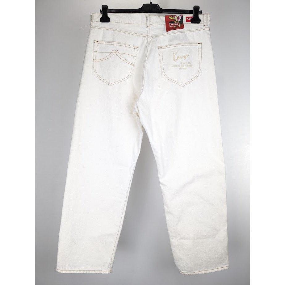Kenzo o1rshd1 Denim Pant in White Size US 36 / EU 52 - 10 Thumbnail
