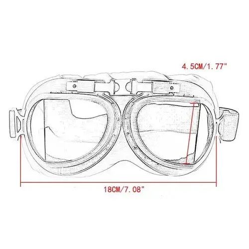 Other Vintage Motorcycle Goggles Size ONE SIZE - 7 Thumbnail