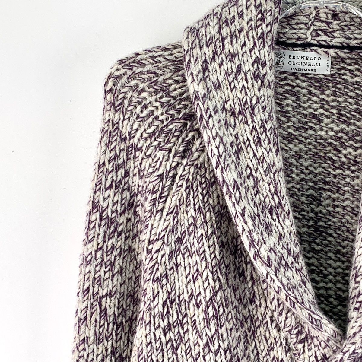 Brunello Cucinelli Brunello Cucinelli Wool Cashmere Blend Knit Cardigan K26WX Size US M / EU 48-50 / 2 - 3 Thumbnail