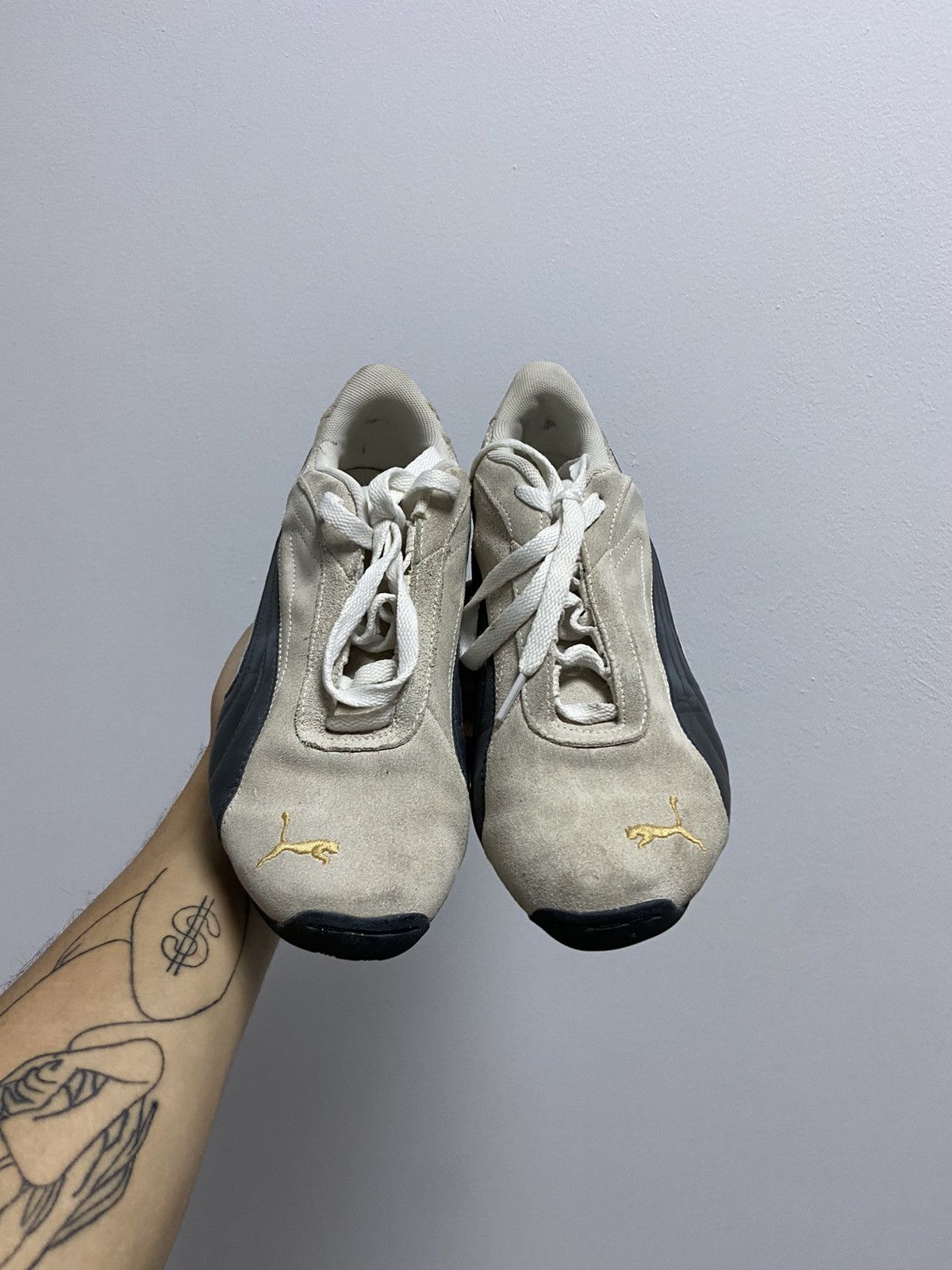Puma × Vintage Puma Suede Vintage Sneakers Low Top speed cat womans Size US 6.5 / IT 36.5 - 4 Thumbnail