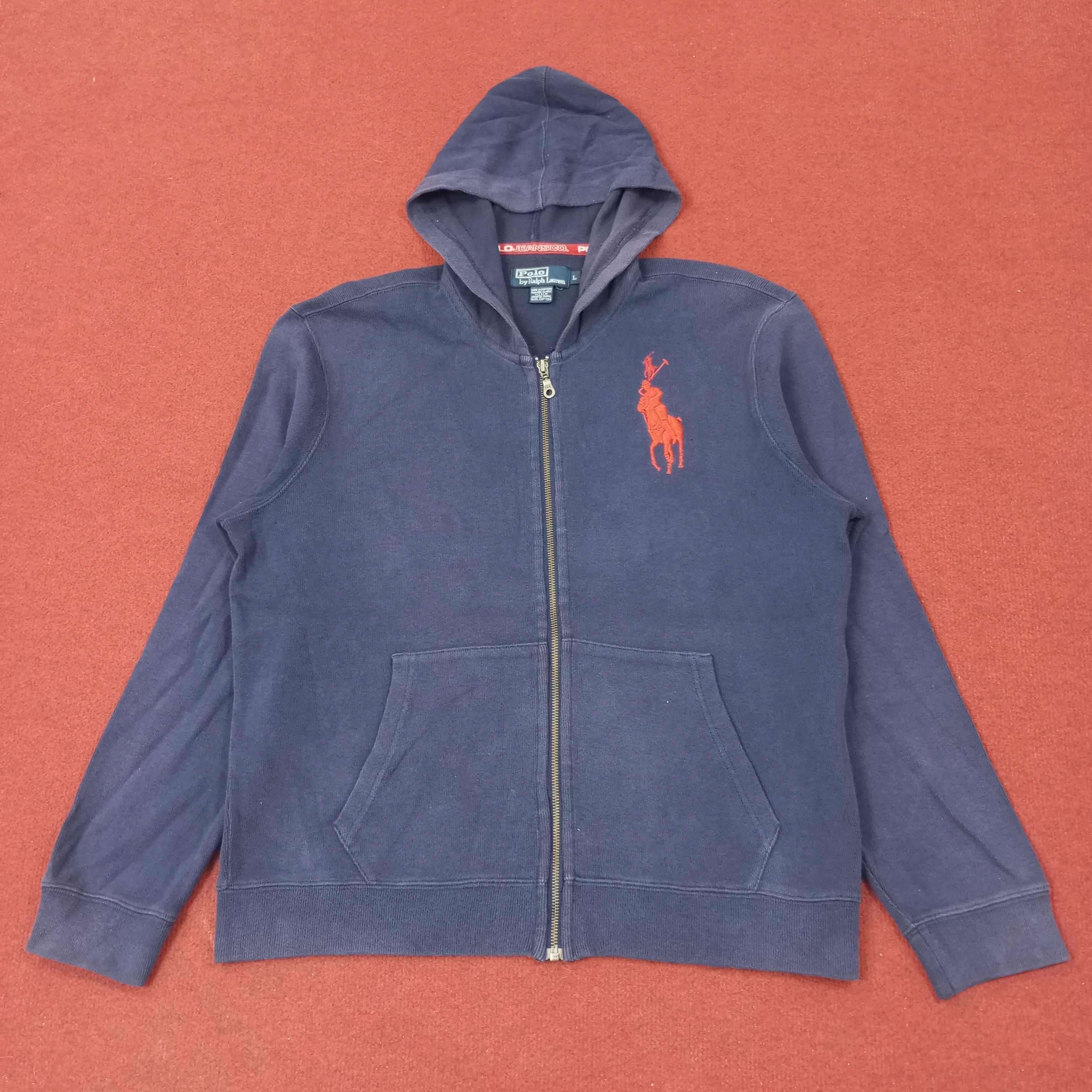 Polo Ralph Lauren Polo by Ralph Lauren Fashion Brand Zipper Hoodies c253n18 Size US L / EU 52-54 / 3 - 1 Thumbnail