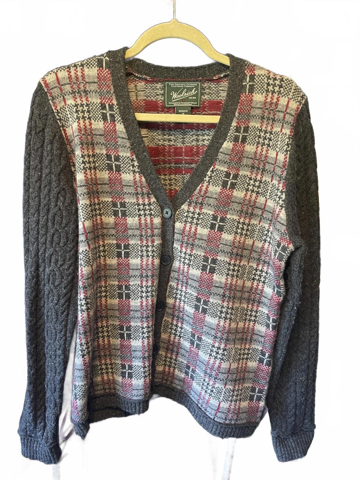 Woolrich Woolen Mills Vintage Woolrich cardigan Size M / US 6-8 / IT 42-44 - 1 Thumbnail