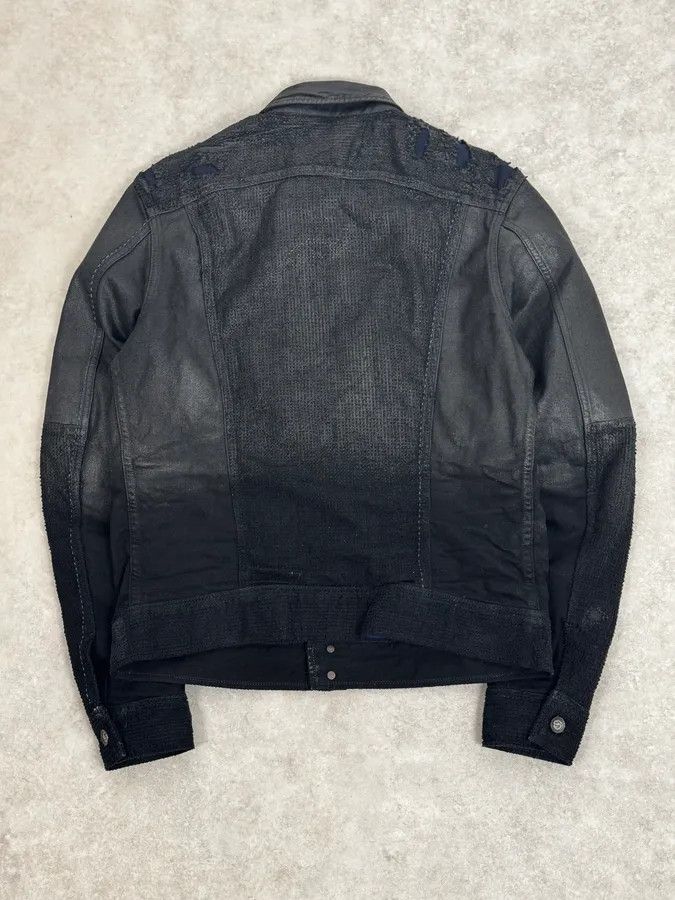 Diesel AW2016 Diesel Grey Black Gradient Trucker Jacket Size US M / EU 48-50 / 2 - 4 Thumbnail