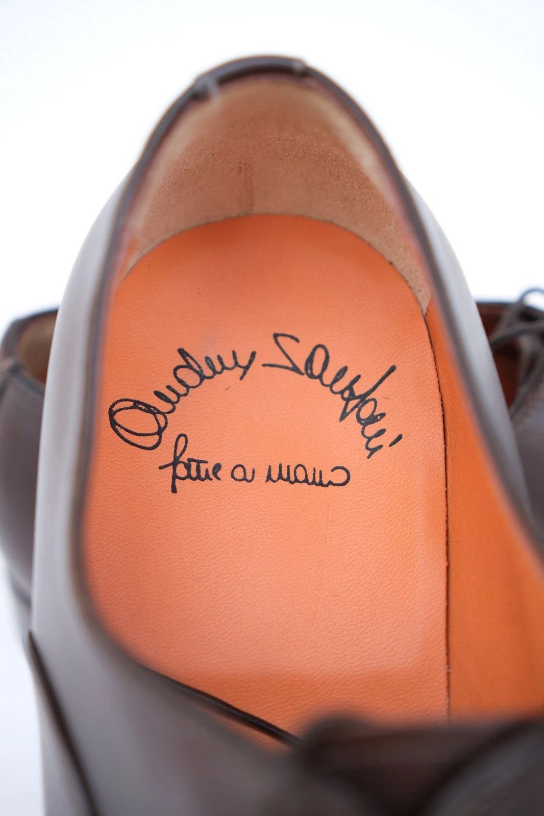 Santoni Santoni Brown Leather Oxford Shoes Brown EU 45 UK 11 US 12 Size US 12 / EU 45 - 6 Thumbnail