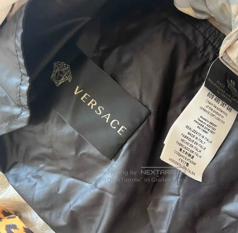 Versace Versace Leopard trench coat Size US XL / EU 56 / 4 - 9 Thumbnail