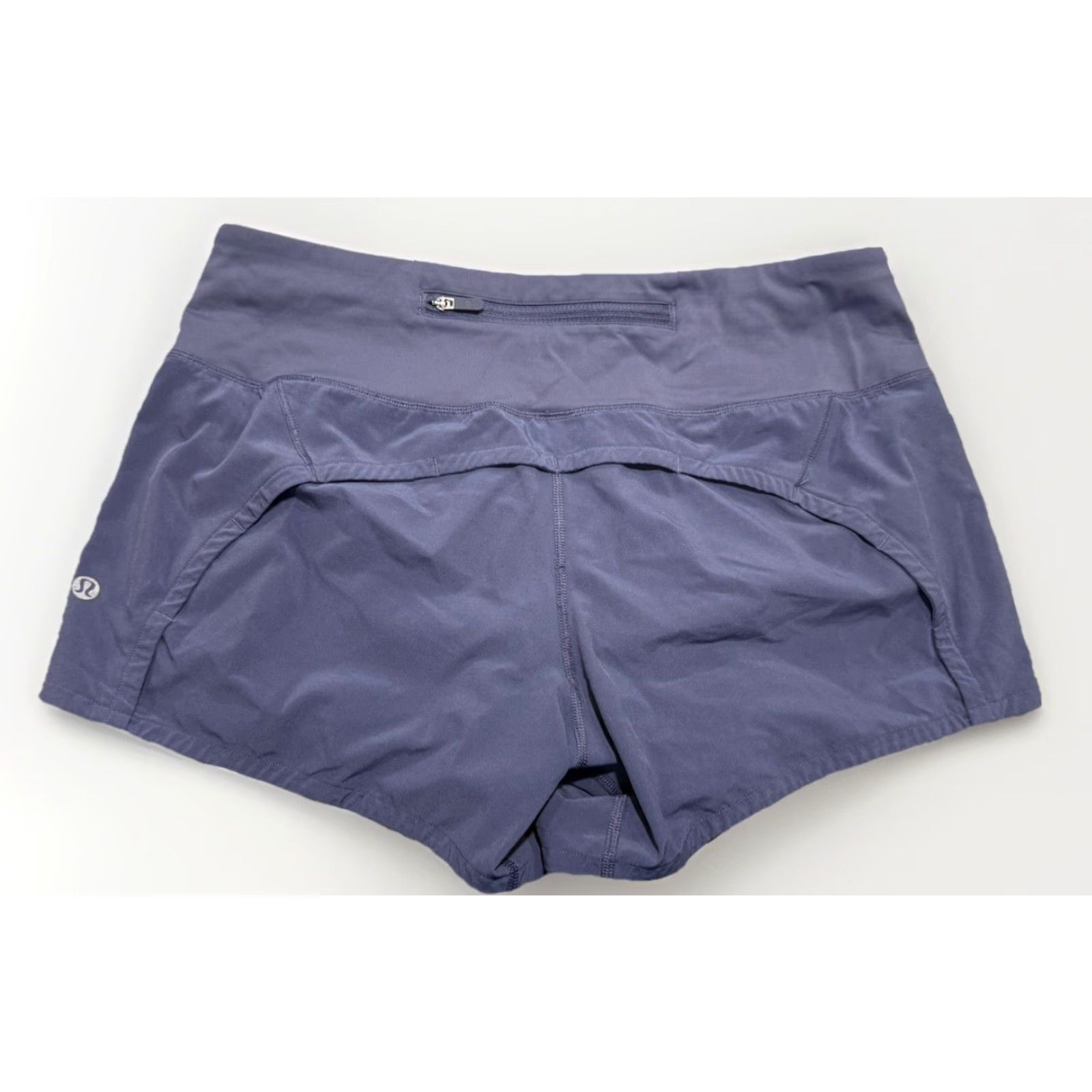 Lululemon Lululemon Run Times Short Women Size 6 Blue Athletic Running & Jogging Shorts Size 28" / US 6 / IT 42 - 2 Thumbnail