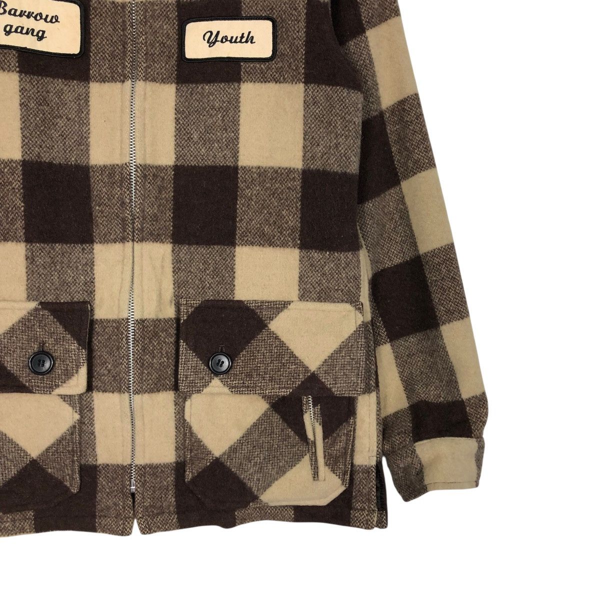Vintage 🔥VINTAGE CHORE WOOL WORK JACKET TARTAN YOUTH ISSEY MIYAKE Size US S / EU 44-46 / 1 - 7 Thumbnail