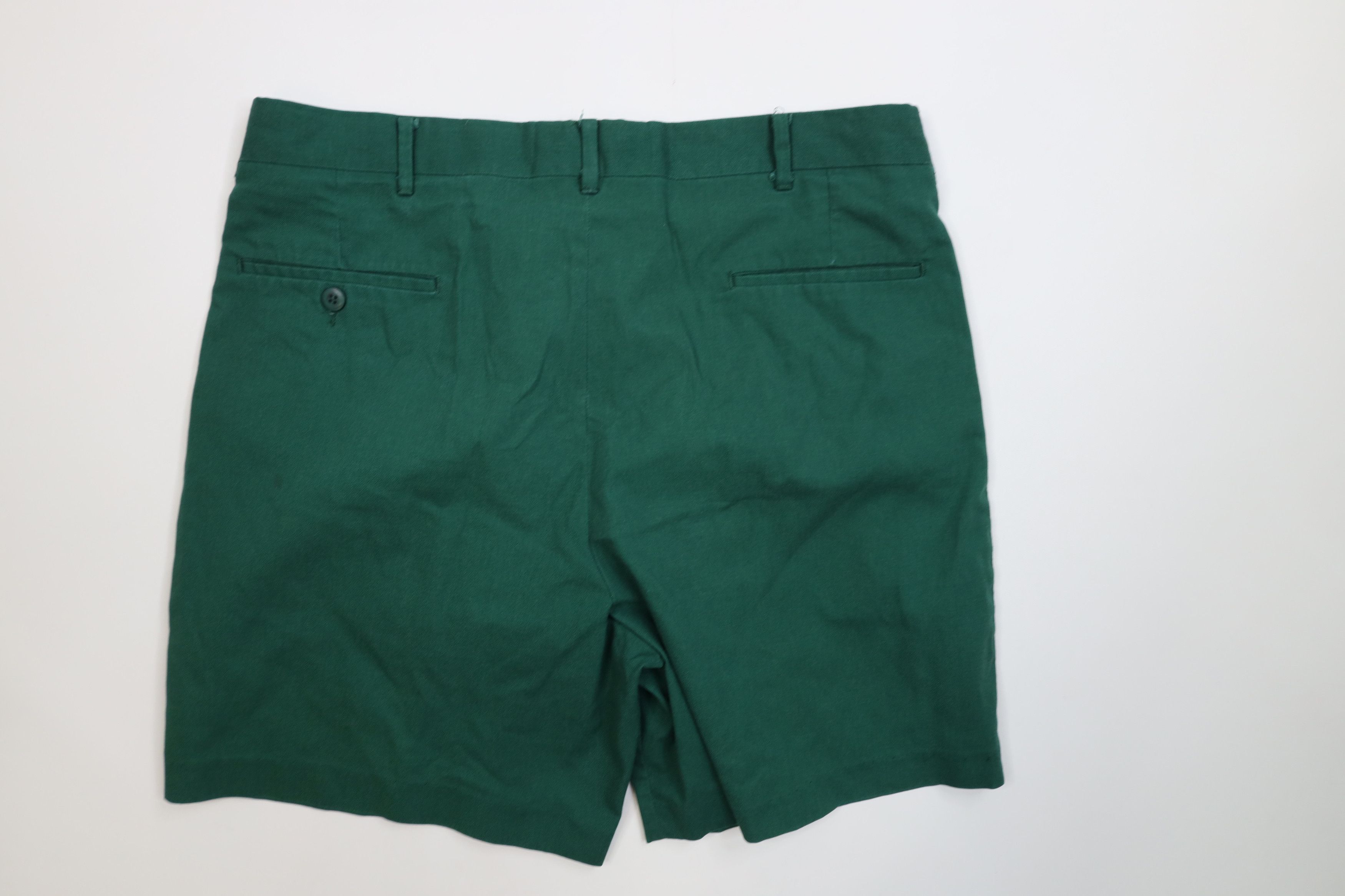 Vintage Vintage 90s Streetwear Above Knee Chino Shorts Green Golf Size US 34 / EU 50 - 10 Thumbnail