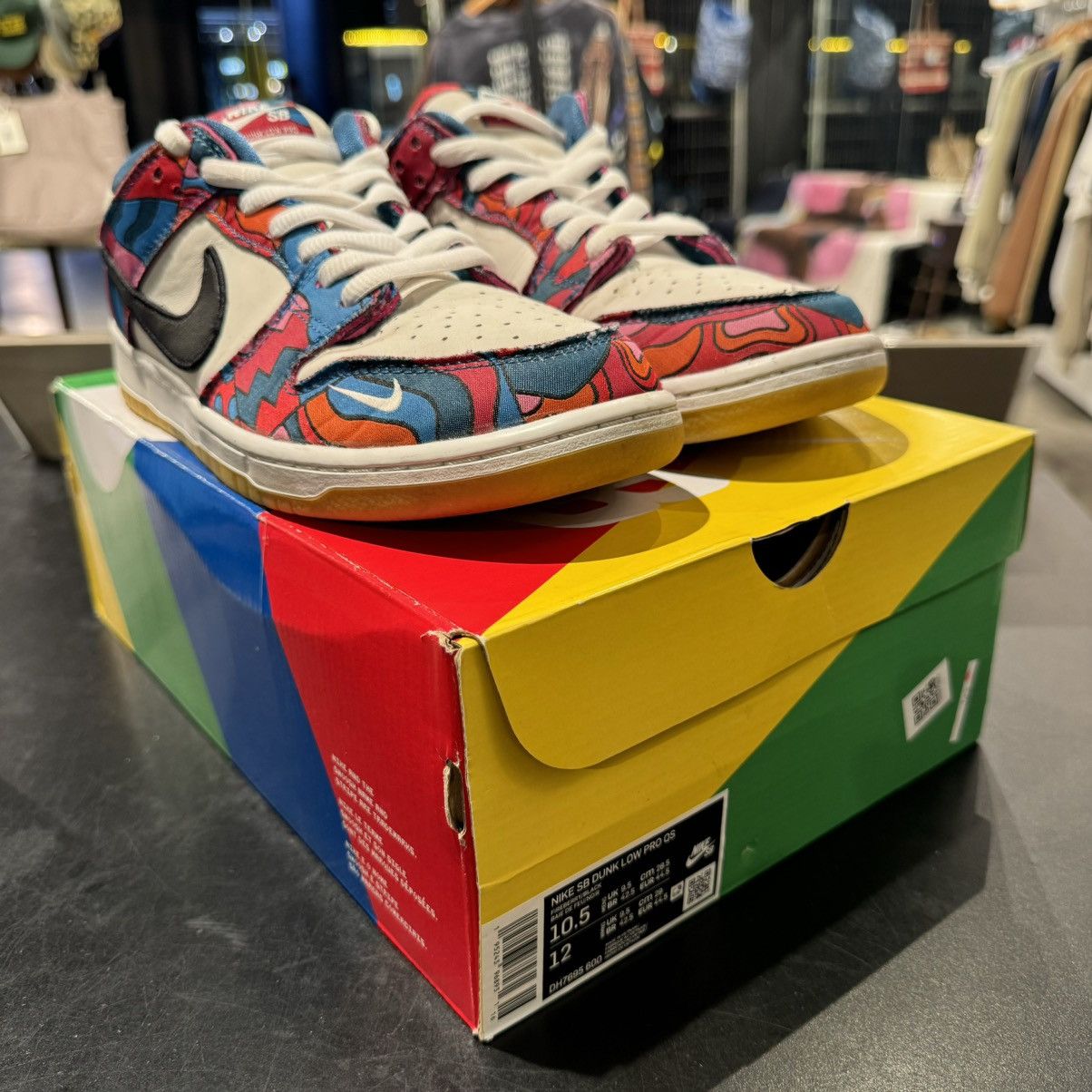 Nike Nike SB Dunk Low Parra Size US 10.5 / EU 43-44 - 4 Thumbnail