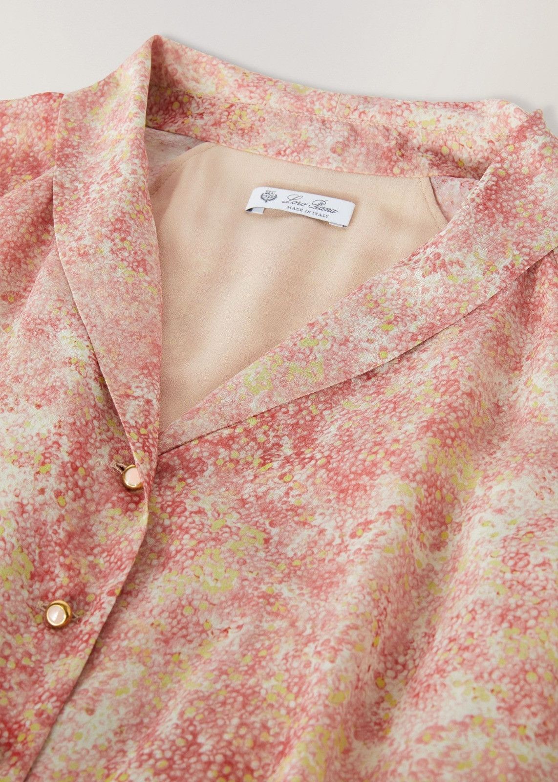 Loro Piana o1srvl11e0824 Alexandra Midi Dress in Pink Size M / US 6-8 / IT 42-44 - 7 Thumbnail
