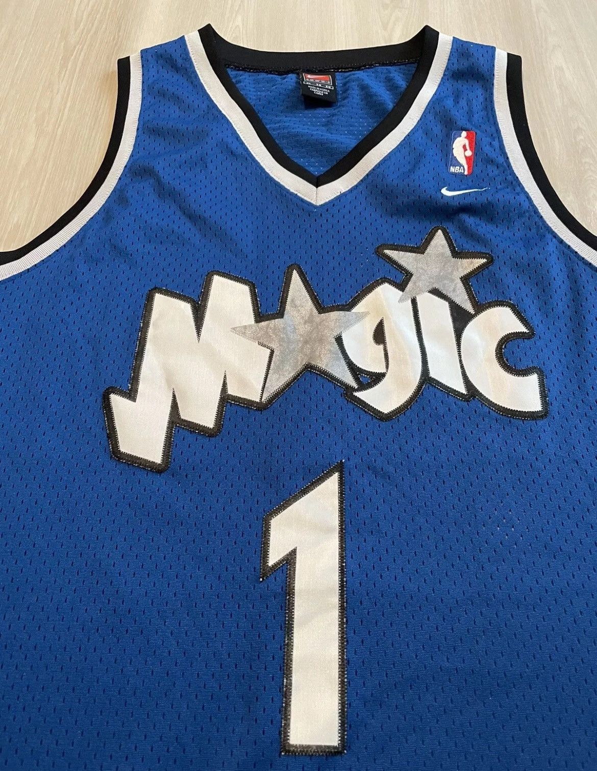 Nike Vintage Nike Team Tracy McGrady Orlando Magic #1 Size XL Size US XL / EU 56 / 4 - 3 Thumbnail