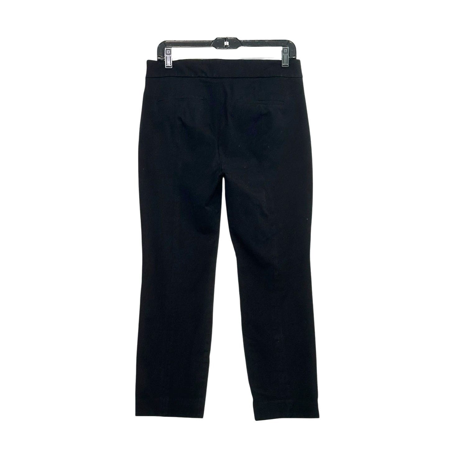 J.Crew J.Crew Remi black straight legs pants size 8 Size 30" / US 8 / IT 44 - 2 Thumbnail