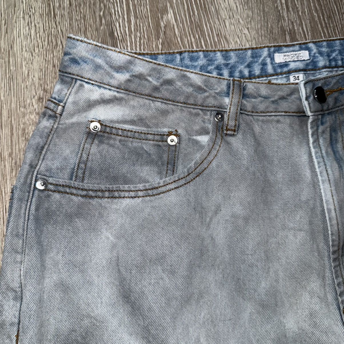 Other Profit Minded "FOW DIRTY WASH DENIM" Size US 34 / EU 50 - 4 Thumbnail