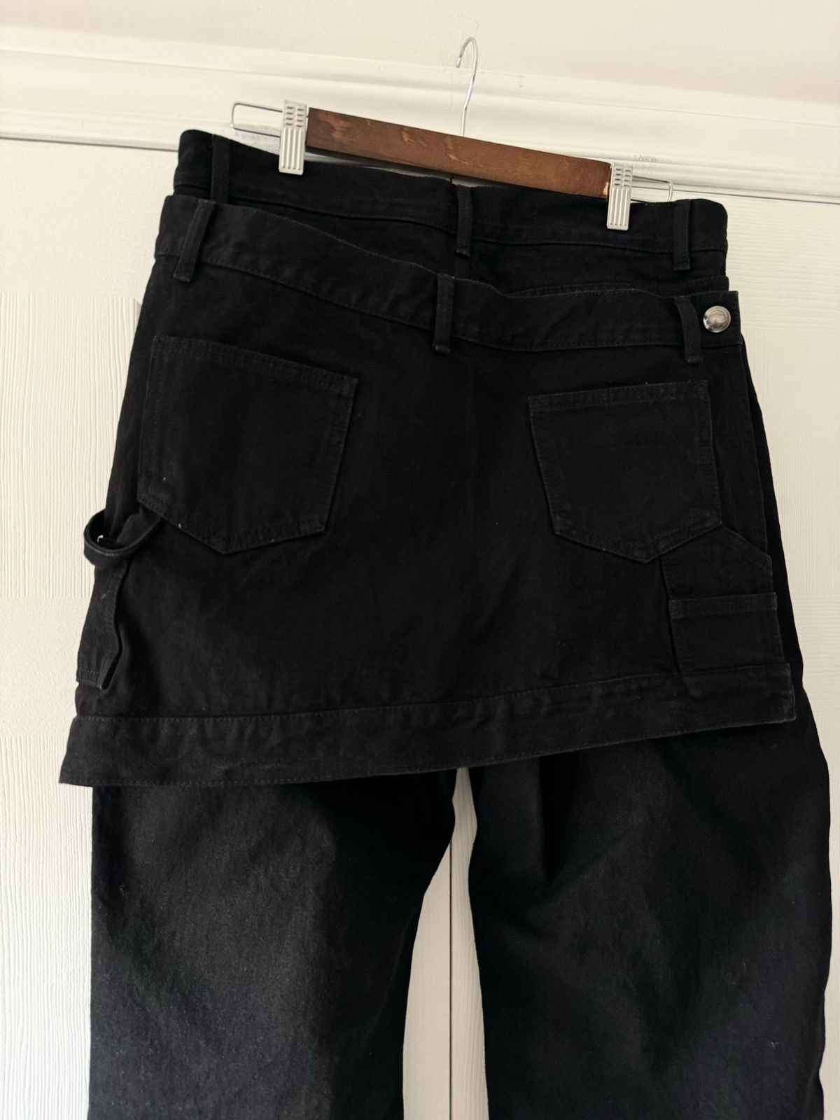 Pre-owned Andersson Bell Black Glen Overdyed Jeans